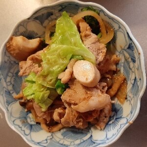 残り野菜で～野菜炒め（万能タレ）